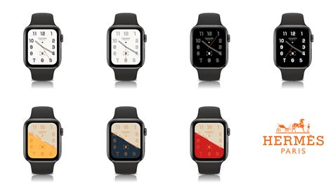 New Hermes iWatch 7 face if you want to copy : r/Clockology